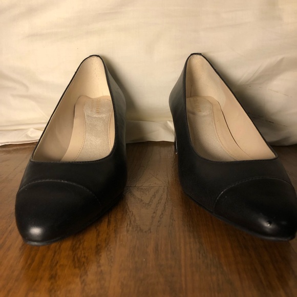 Cole Haan Black Short Heel - Picture 2 of 5